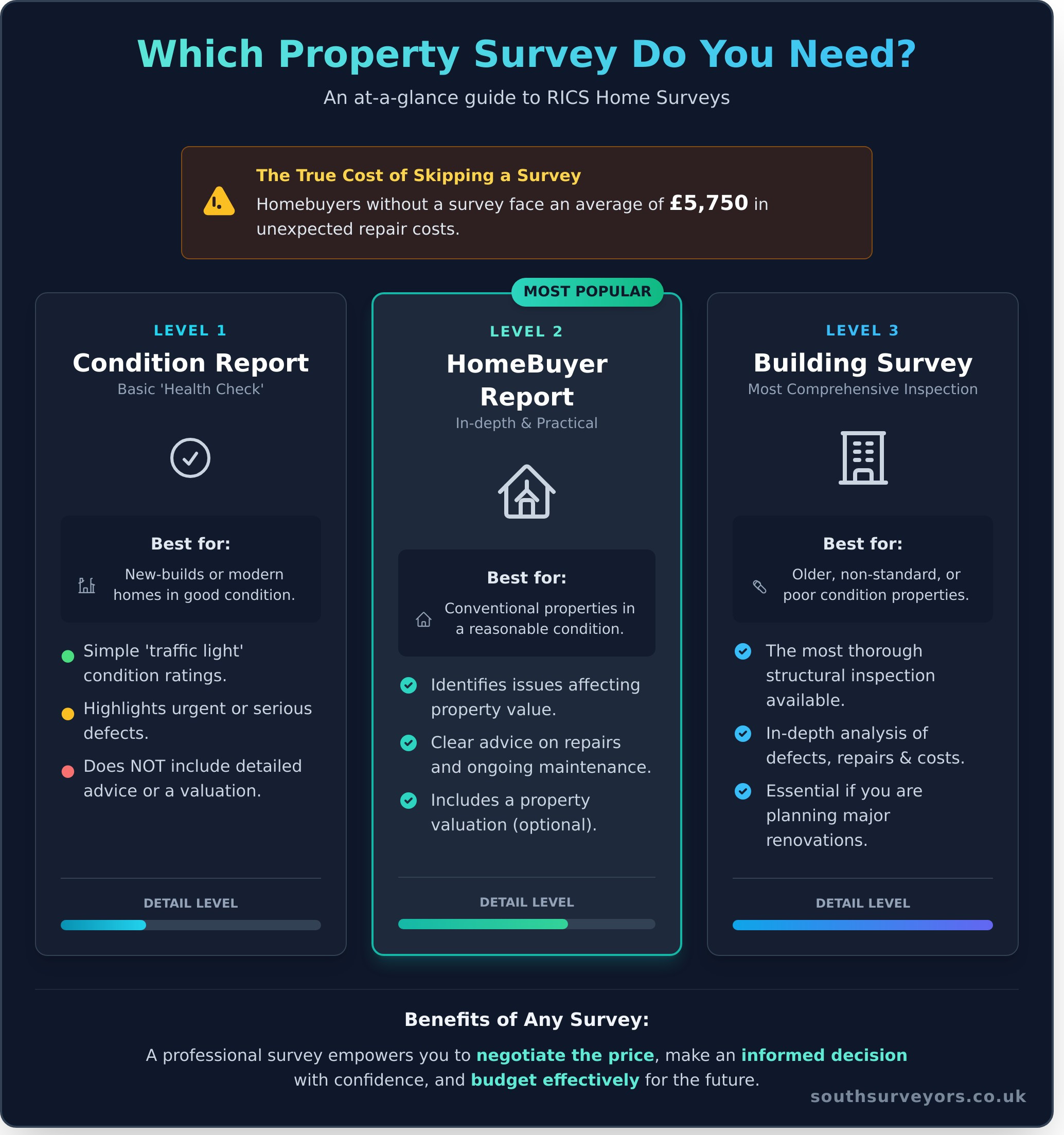Property Survey: Your Ultimate Guide to Buying with Confidence - Infographic