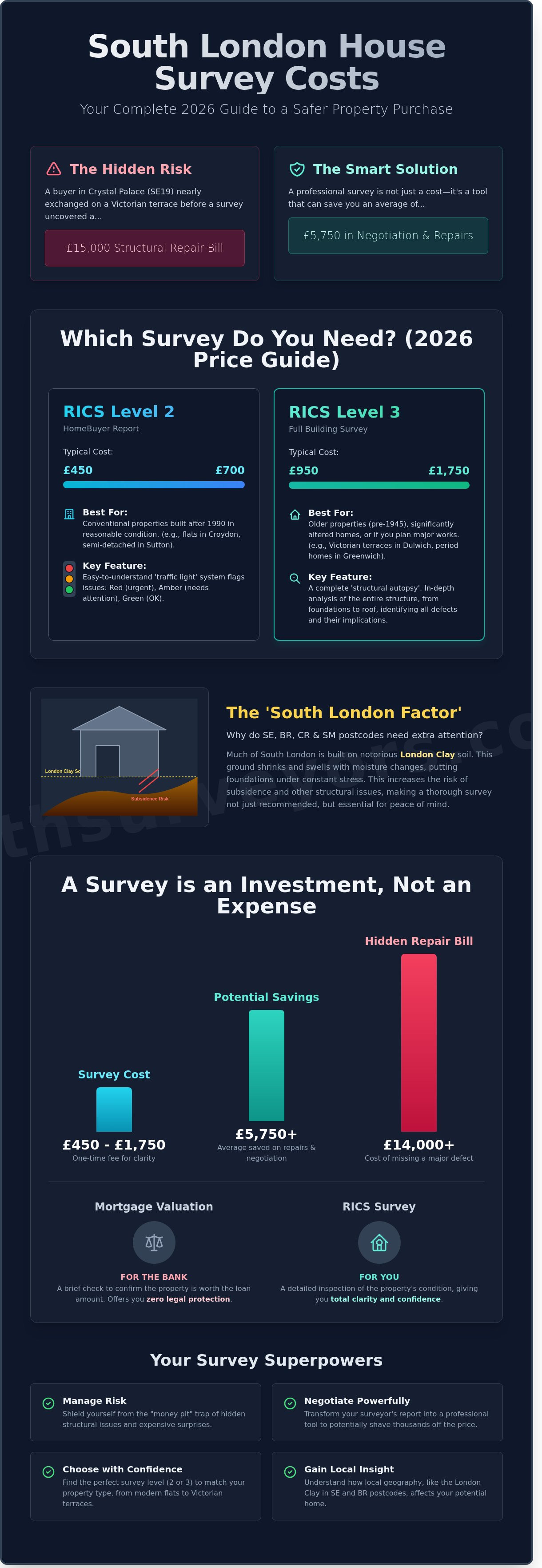 House Survey Cost 2026: The South London Guide to Not Overpaying
