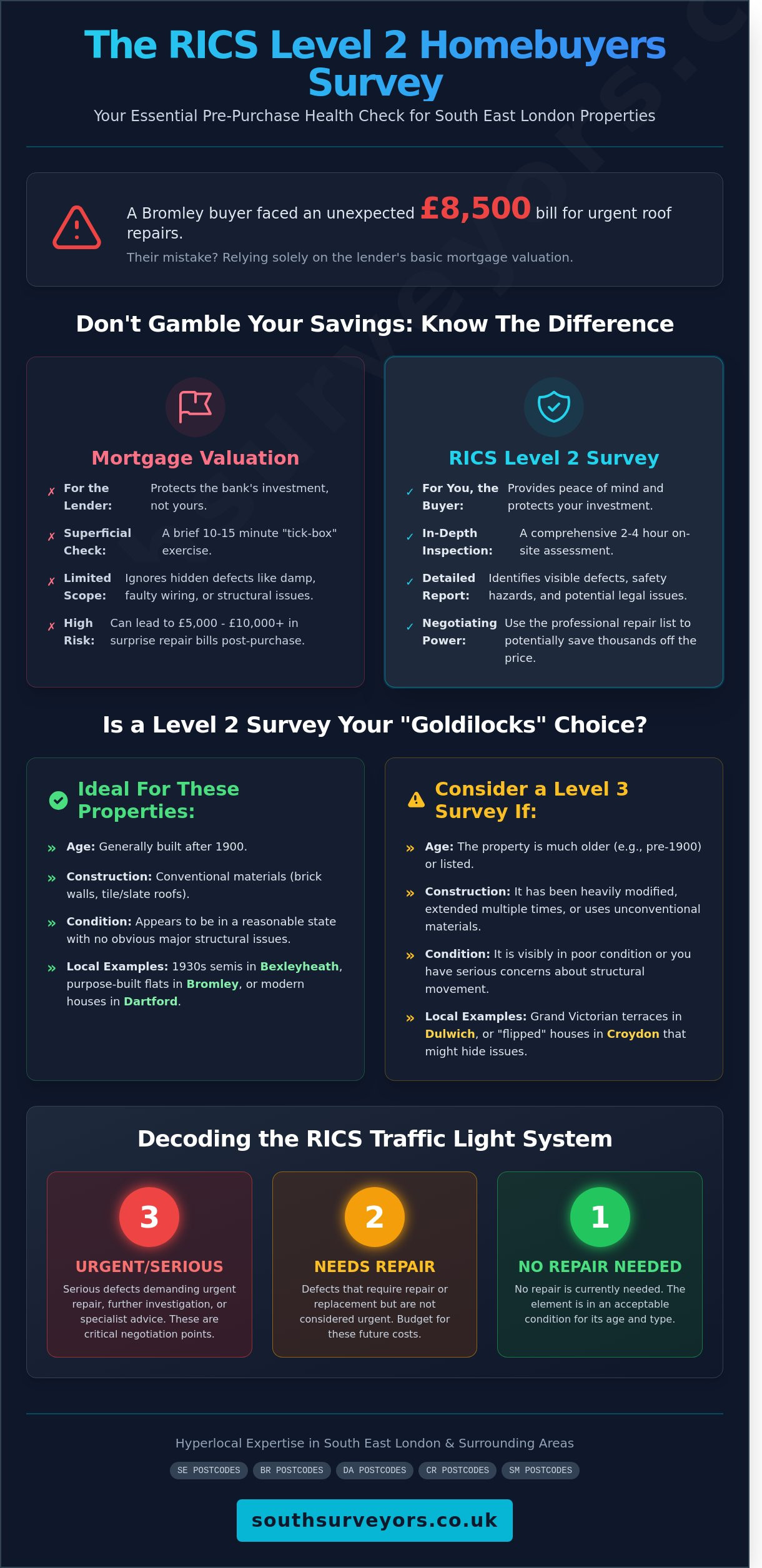 Level 2 Homebuyers Survey: The Smart Buyer's Guide to South London Property