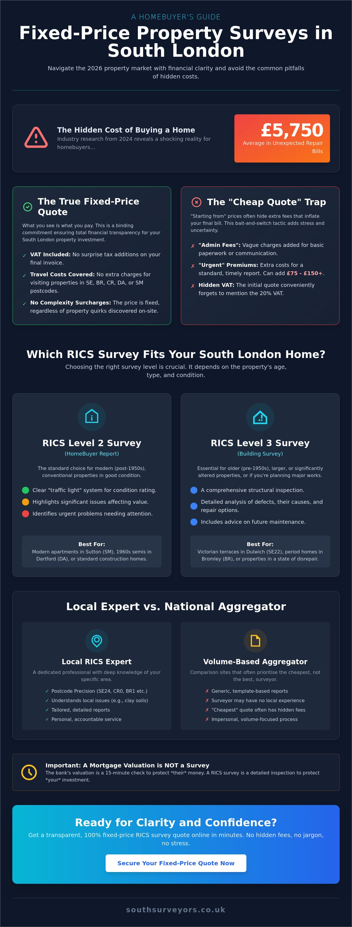 Get a Fixed Price Survey Quote Online: Your South London Property Guide (2026)