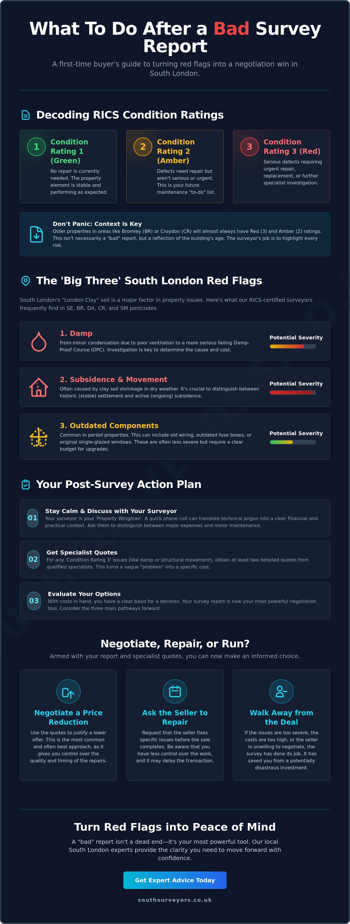 What Happens After a Bad Survey Report? Your South London Survival Guide