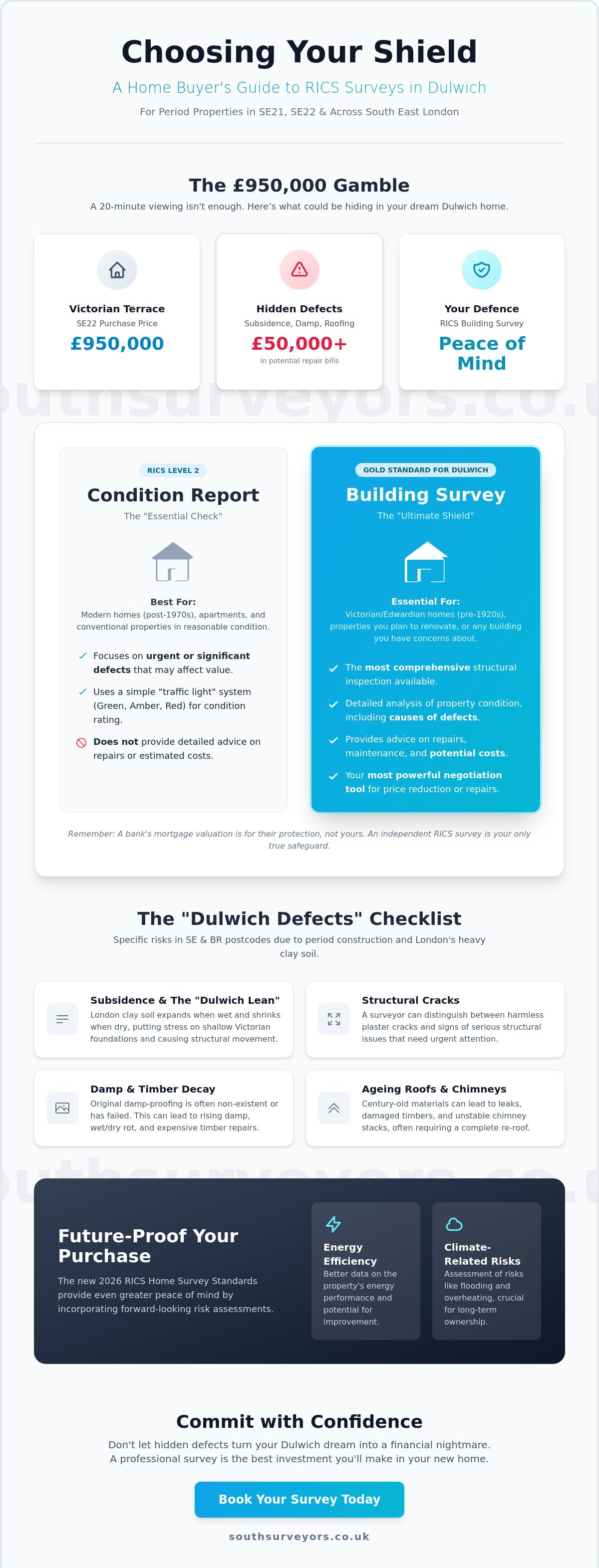 Building Survey Dulwich: The Savvy Buyer’s Guide to SE21 & SE22 Properties (2026)