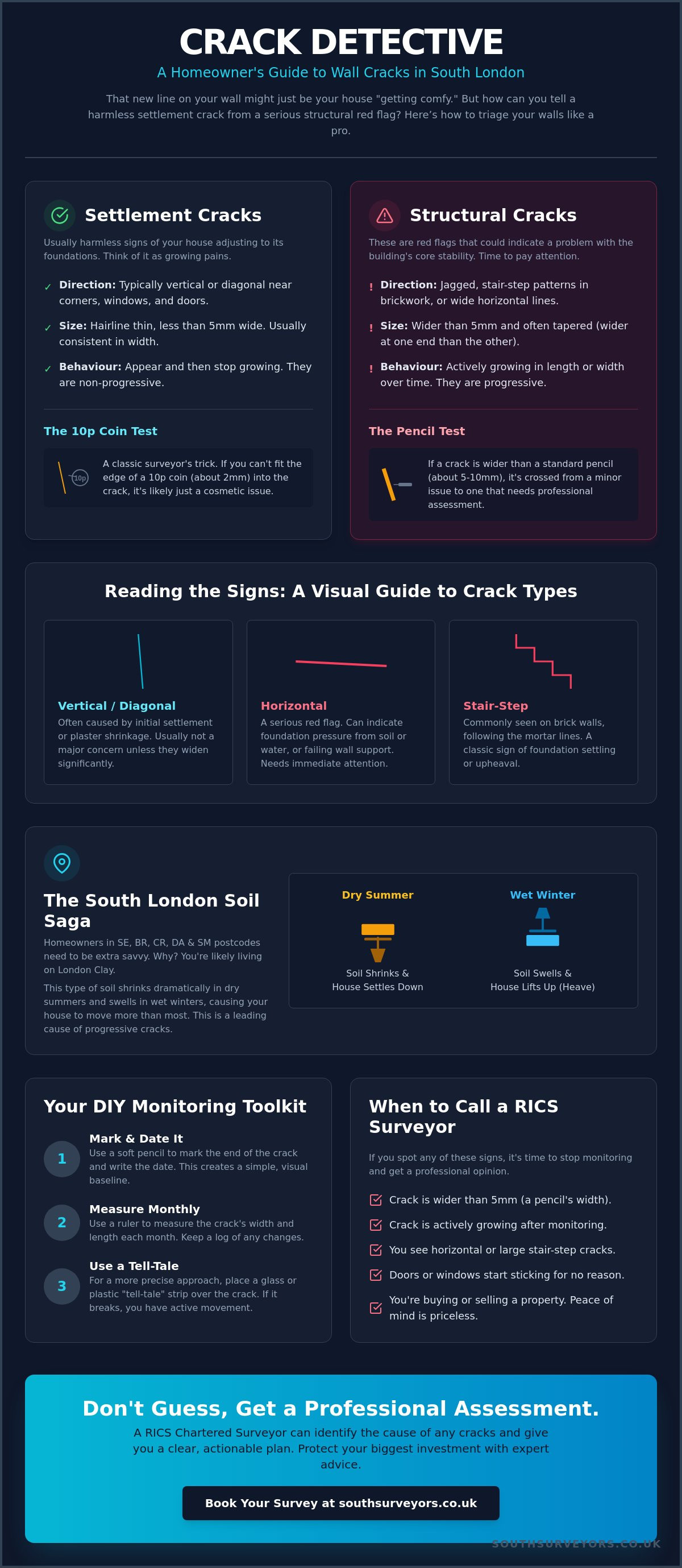 Identifying Structural Cracks vs Settlement: A South London Homeowner’s Guide