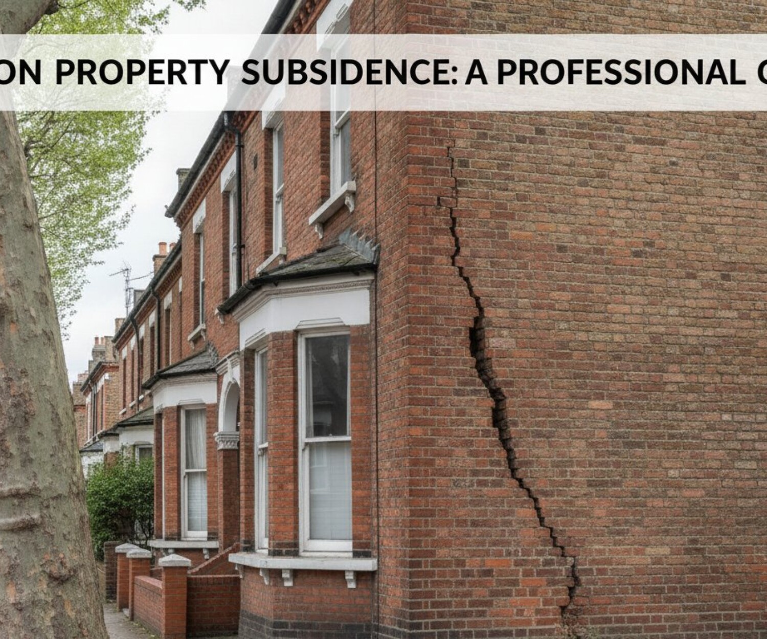 What Are the Common Causes of Subsidence? A South London Homeowner’s Guide (2026)