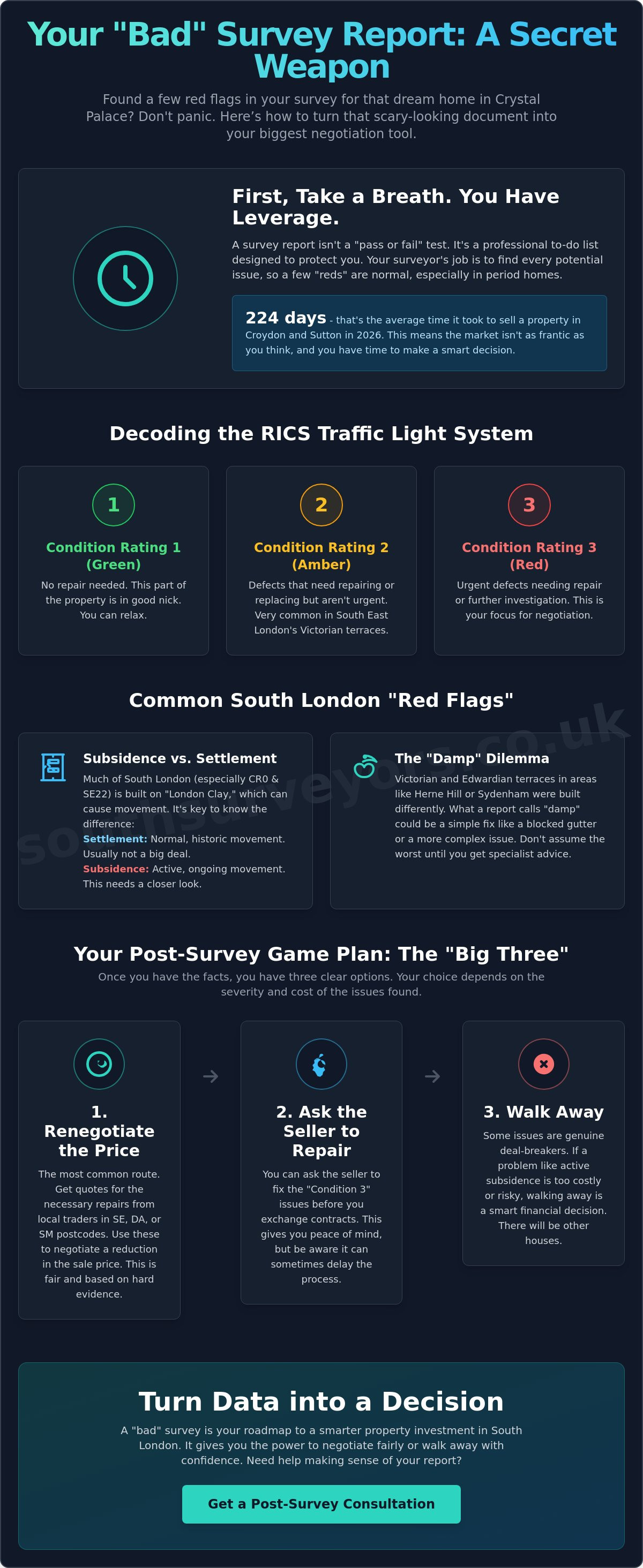 What to Do After a Bad Survey Report: Your No-Panic Guide (2026)
