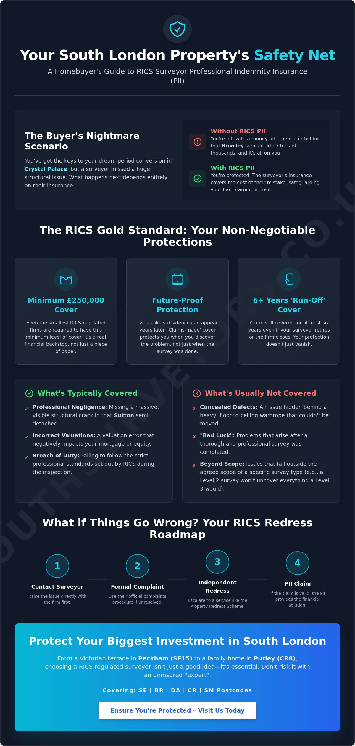 RICS Surveyor Professional Indemnity Insurance: Why It’s Your Secret Safety Net in South London